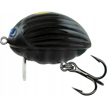 Umělá nástraha Wobler Salmo Lil Bug 2,5 cm 2,8 g Plovoucí BLACK BUG
