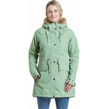 Dámská parka Meatfly dámská parka Aubrey Green Tea | Zelená | Velikost L