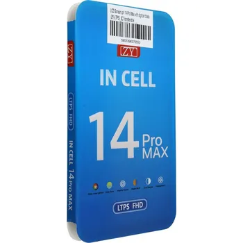 Displej pro iPhone 14 Pro Max – LCD ZY LTPS černý (verze s přenosem řídicího čipu)