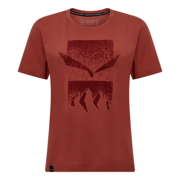 Dámské tričko Salewa tričko Eagle 3Cime T-Shirt W etruscan red 36