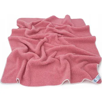 Prostěradlo VLNĚNÁ DEKA 200x220 VLNA MERINO TUMBLER RŮŽOVÁ