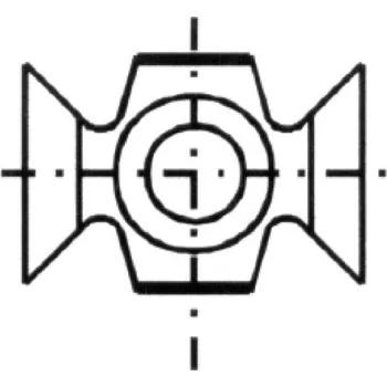Fréza IGM N032 Žiletka tvrdokovová - R2,5 16x22x5 Dřevo