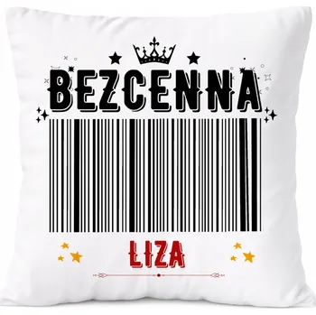Polštář Dárek Polštář pro Lizu, dceru dítěte s potiskem