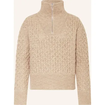 Dámský svetr Sosue Dámský Svetr Troyer Mia Z Merino Vlny, světle hnědá, 34