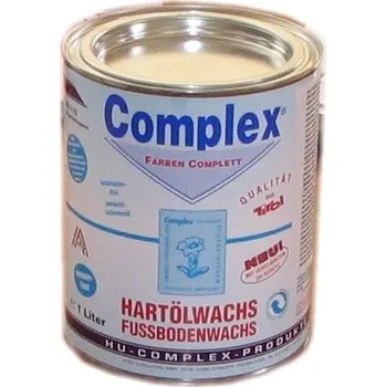 barva a nátěr na dřevo Hartolwachs Hu-complex tvrdý olej vosk 1l bezbarvý