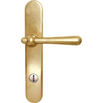 Nábytkové kování Casual bezpečnostní kování klika/klika surová mosaz r. 72 mm