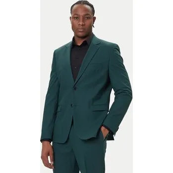 HUGO Oblek Arti-Hesten253X 50544524 Zelená Extra Slim Fit 46