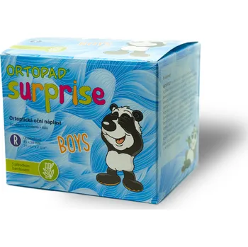 Brýlová obroučka Dětské okluzory Ortopad Surprise Boys with natural bamboo 1x50 kusů Velikost: Junior
