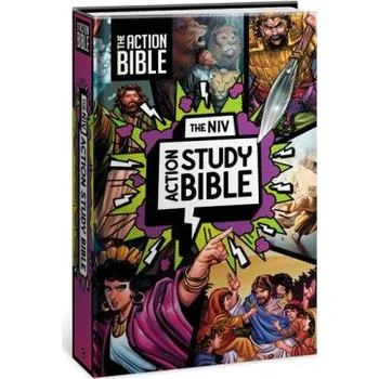 The NIV Action Study Bible, Hardcover, Full Color (Sergio Cariello)(Pevná)