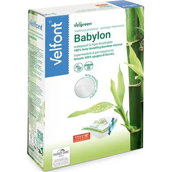 Prostěradlo Bambusové nepropustné prostěradlo Babylon 180 x 200 cm