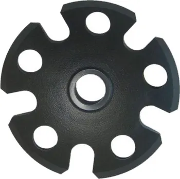 Trekingová hůl LEKI Talířky Snowflake Revolving Basket s upevňovacími díly, černý