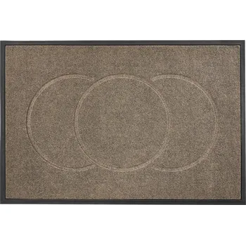 Rohožka VEVOR Omyvatelná rohožka hnědá 119,4 x 81,3 cm – Vhodná na balkon i do garáže