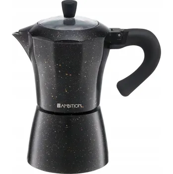 Moka konvička Ambition Gold 300 ml Černo-Zlatá