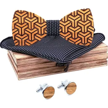 Motýlek Set dřevěného motýlku - Ypsilon