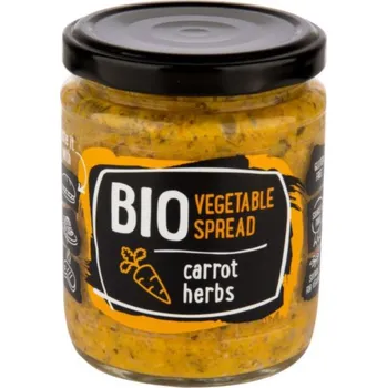 Rostlinná pomazánka Pomazánka mrkvová s bylinkami 235 g BIO RUDOLFS