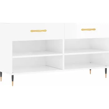 Botník Botník Zakito 102 x 55 x 35 cm bílá