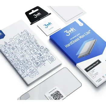 Pouzdro na mobilní telefon 3mk tvrzené sklo HardGlass Max Lite Black pro Xiaomi 15T 5G/ 15T Pro 5G 5903108682039