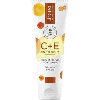 Pleťový peeling LIRENE Vitamin Energy CE Revitalizující enzymatický peeling, 75 ml