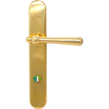 Nábytkové kování Casual bezpečnostní kování klika/klika lesklý nikl r. 90 mm