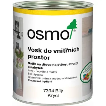 barva na zeď OSMO vosk do vnitřních prostor 7394 bílý krycí 2,5l