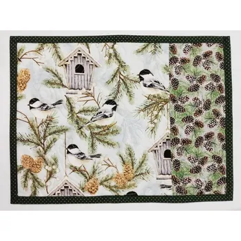 prostírání Vánoční textilní prostírání na stůl obdélník 40x30cm - vánoční motivy č.3