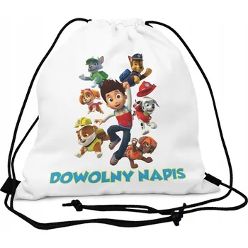 PYTEL na přezůvky jméno Tlapková patrola vak BOTY na tělocvik do školy