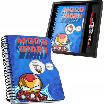 Zápisník Zápisník A2 Marvel Iron Man, vícebarevný