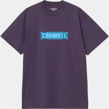 Pánské tričko Carhartt WIP Electric Boogie (lakers) L, fialová