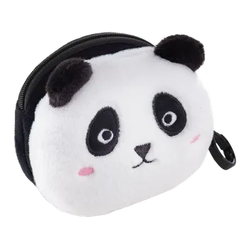 Školní batoh Miquelrius B2F - peněženka Friends, panda, bílo - černá
