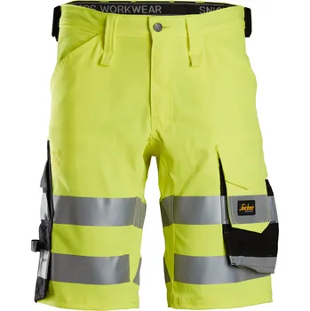 montérky Reflexní kraťasy Stretch tř. 1 žluté Snickers Workwear Velikost: 64