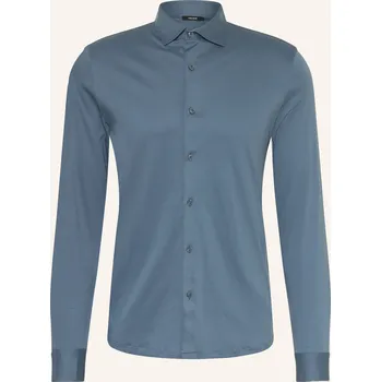 Pánská košile Reiss Pánská Košile Duke Slim Fit, petrolejová, 40