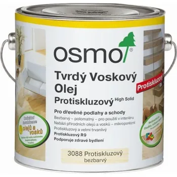 barva na zeď OSMO tvrdý voskový olej protiskluzový 3088 bezbarvý 0,75l