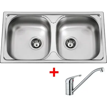 Nerezový dřez Sinks OKIO 780 DUO V akční set + PRONTO