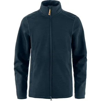 Pánská mikina Pánská fleecová mikina FJÄLLRÄVEN Keb Fleece M Dark Navy - XXL