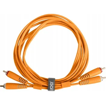 Audio kabel Kabel RCA - RCA UDG Ultimate Audio Cable Set RCA - RCA Orange Přímý 1,5 m