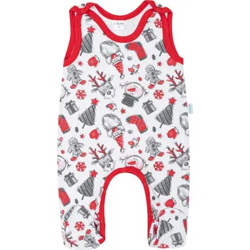 Dupačky NEW BABY Kojenecké bavlněné dupačky New Baby Christmas Vel. 56