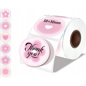 Speciální papír Samolepicí štítky náhrada za Phomemo M110 M200 M220 M221 50x50 mm