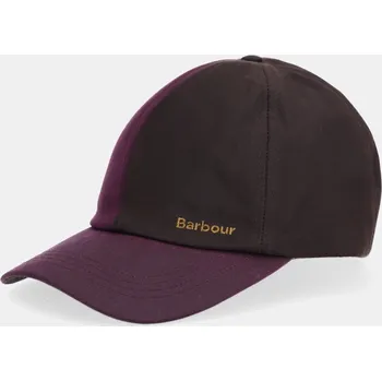 Kšiltovka Bavlněná baseballová čepice Barbour hnědá barva, LHA0546 98X, vel. ONE SIZE