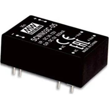 Měnič napětí Mean Well SCWN03E-05 Měnič DC/DC modulový 3W 5V