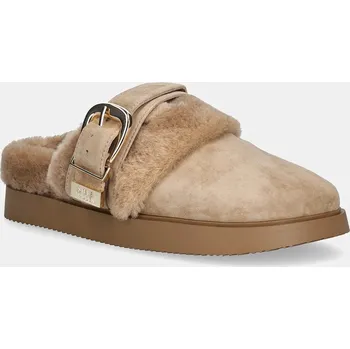 Dámské pantofle Pantofle Steve Madden Cozy Up béžová barva, 11004964 11004964.215 80X, EUR 40