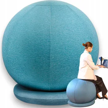 Gymnastický míč MÍČ NA SEZENÍ K PC REHABILITAČNÍ GYMNASTICKÝ 55 CM