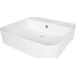 Nástěnné umyvadlo obdélníkové Deante Hiacynt 50 cm bílé