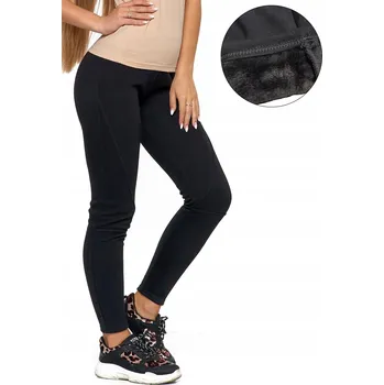 Dámské legíny Dámské zateplené legíny s kožíškem S/M MORAJ