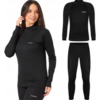 Komplet Ercole Termoaktivní termoprádlo SILVER+ černé vel. M/L