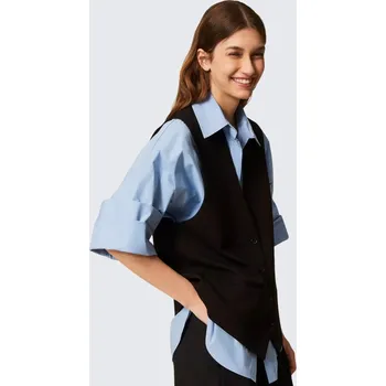 Dámská vesta Dámská vesta TWINSET 252AP2100 černá Velikost: XS