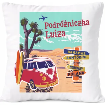 Polštář Dárek Polštář pro Magdu, dceru dítěte, s potiskem