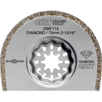 Příslušenství k nářadí CMT Orange Tools CMT Starlock Diamantový pilový list s extra životností na cihlu a beton - 75 mm