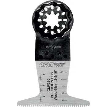 Pilový plátek CMT Orange Tools CMT Starlock Ponorný pilový list HCS s japonským ostřím, na dřevo - 65 mm, sada 50ks