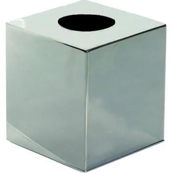 Koupelnové svítidlo Zásobník kapesníků 12x13 cm stříbrná