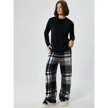 Dámské kalhoty Kostkované kalhoty - M - House - vícebarevná - 094HH-MLC